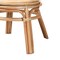 Baxton Studio Carita Modern Bohemian Natural Brown Rattan Dining Chair 234-13346-ZORO - alternate 2